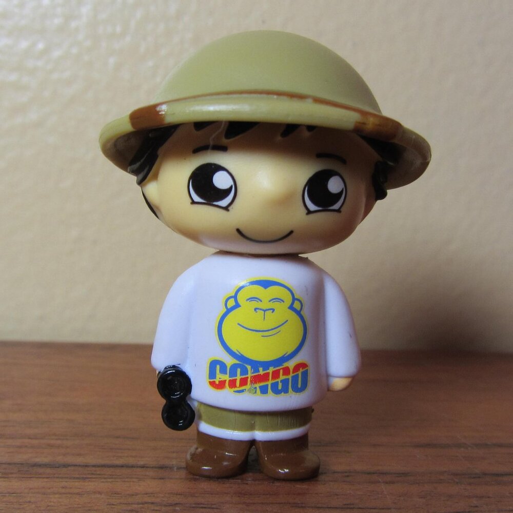 3 for $40 - Ryan’s World Mini figure world tour congo ryan (W5231)